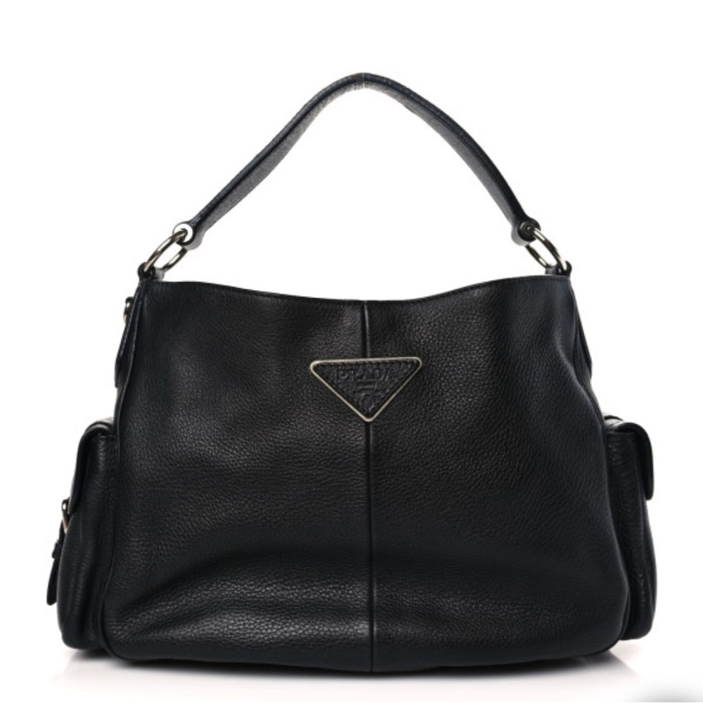 Prada - Vitello Daino Side Pocket Tote - Excellent Condition